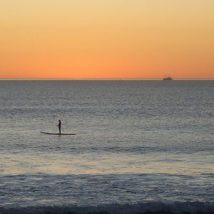 Sunset sup stand up paddle excursions