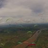 Tandem paragliding planout